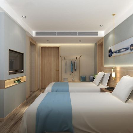 Happy Dragon Universal Vacation Hotel - Close To Universal Studio And Wanda Plaza,Free Shuttle To The Resort,Free Coffee,Laundry Beijing Eksteriør billede