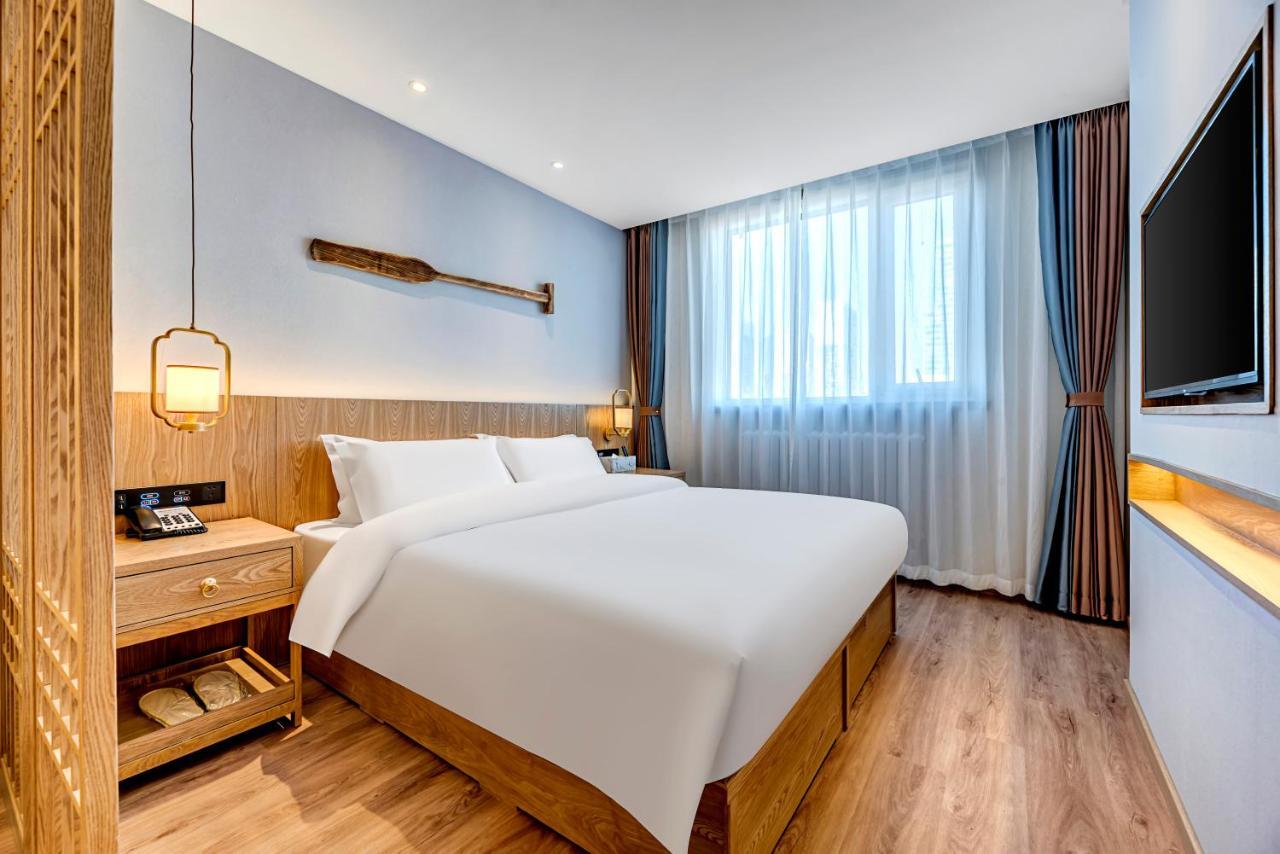 Happy Dragon Universal Vacation Hotel - Close To Universal Studio And Wanda Plaza,Free Shuttle To The Resort,Free Coffee,Laundry Beijing Eksteriør billede