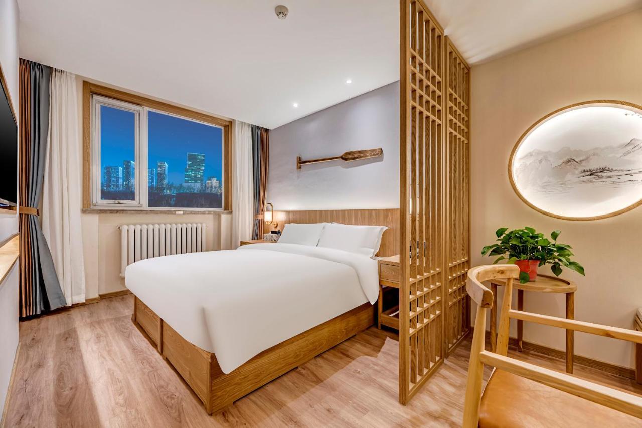 Happy Dragon Universal Vacation Hotel - Close To Universal Studio And Wanda Plaza,Free Shuttle To The Resort,Free Coffee,Laundry Beijing Eksteriør billede