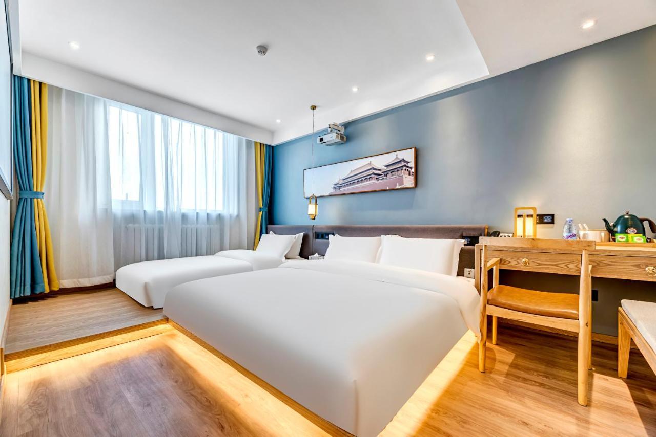 Happy Dragon Universal Vacation Hotel - Close To Universal Studio And Wanda Plaza,Free Shuttle To The Resort,Free Coffee,Laundry Beijing Eksteriør billede