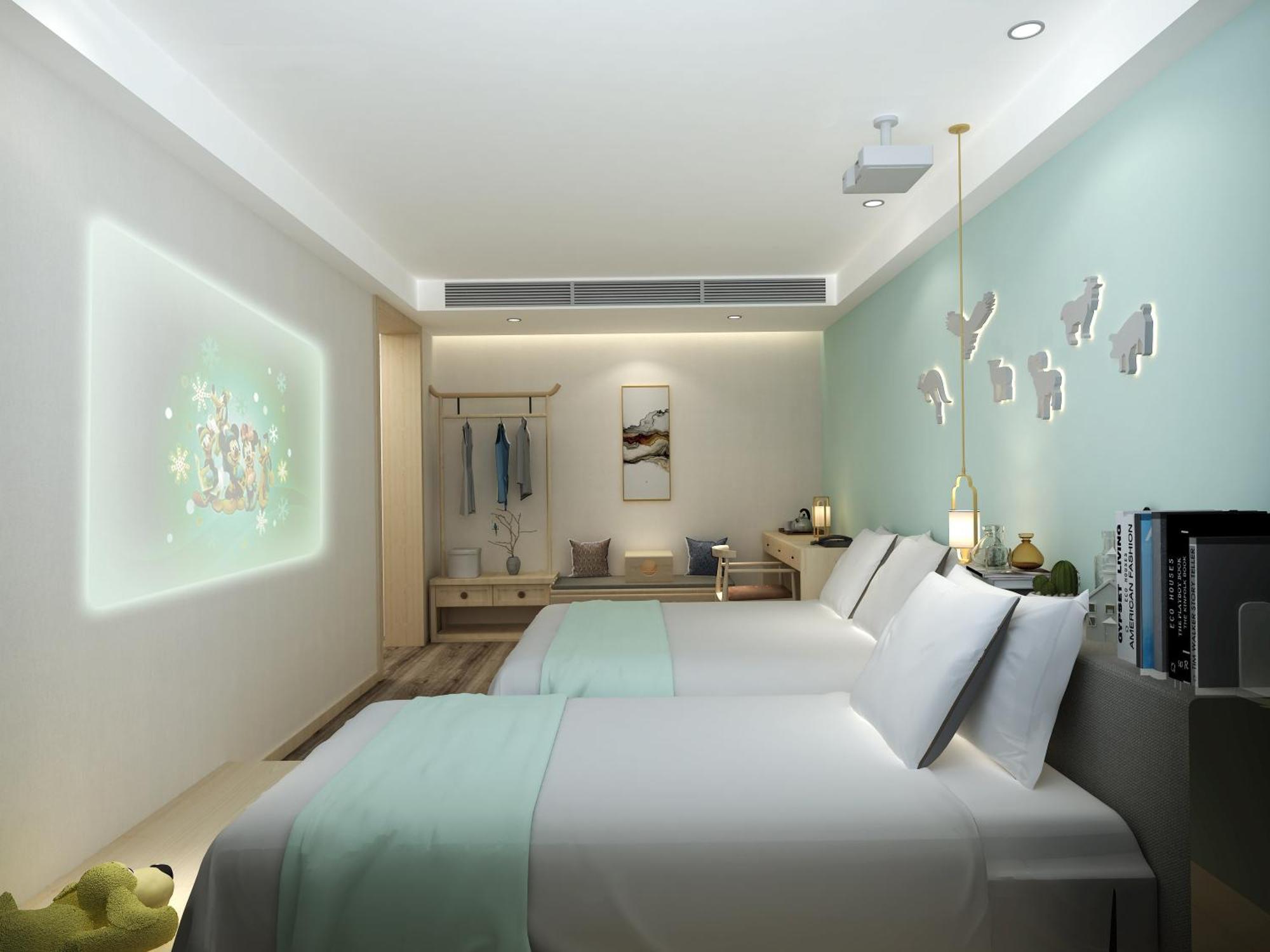 Happy Dragon Universal Vacation Hotel - Close To Universal Studio And Wanda Plaza,Free Shuttle To The Resort,Free Coffee,Laundry Beijing Eksteriør billede