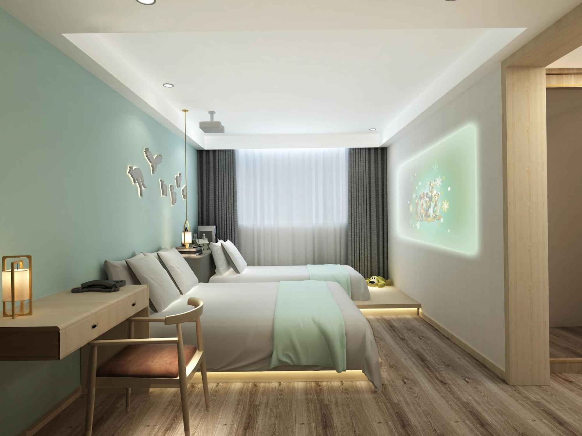 Happy Dragon Universal Vacation Hotel - Close To Universal Studio And Wanda Plaza,Free Shuttle To The Resort,Free Coffee,Laundry Beijing Eksteriør billede