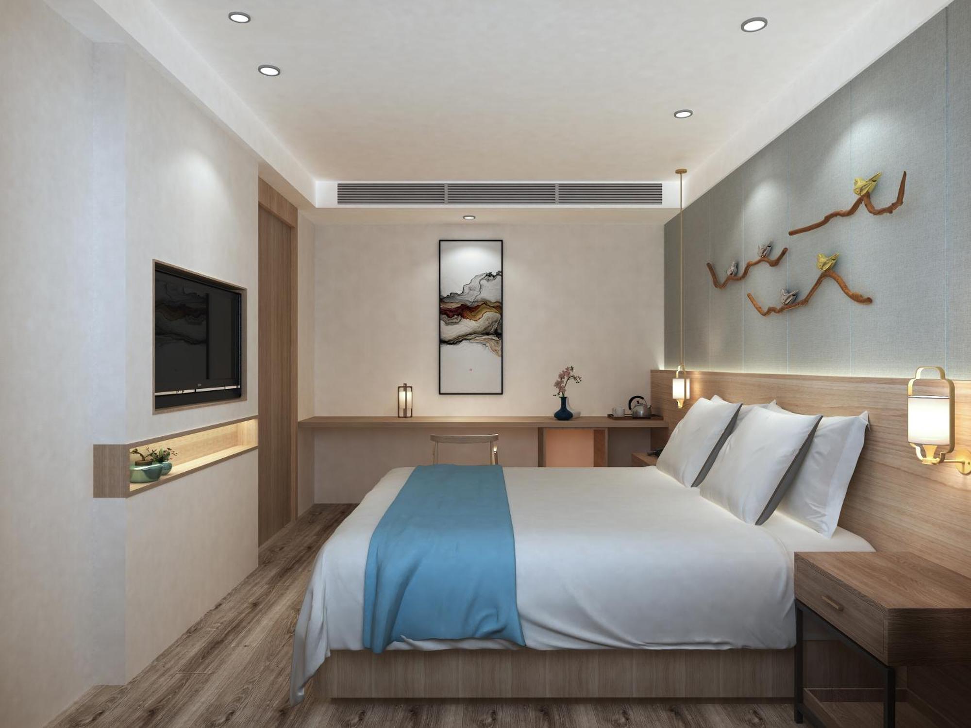 Happy Dragon Universal Vacation Hotel - Close To Universal Studio And Wanda Plaza,Free Shuttle To The Resort,Free Coffee,Laundry Beijing Eksteriør billede
