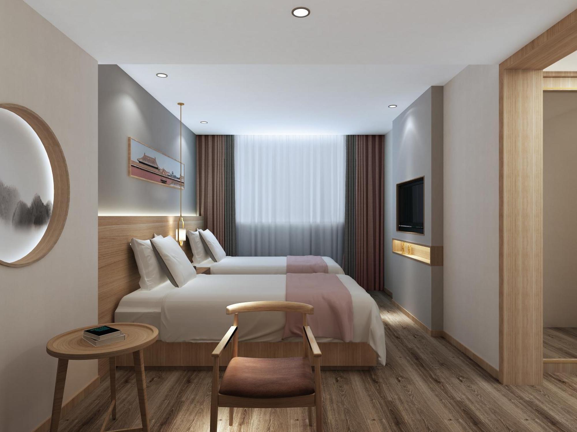 Happy Dragon Universal Vacation Hotel - Close To Universal Studio And Wanda Plaza,Free Shuttle To The Resort,Free Coffee,Laundry Beijing Eksteriør billede